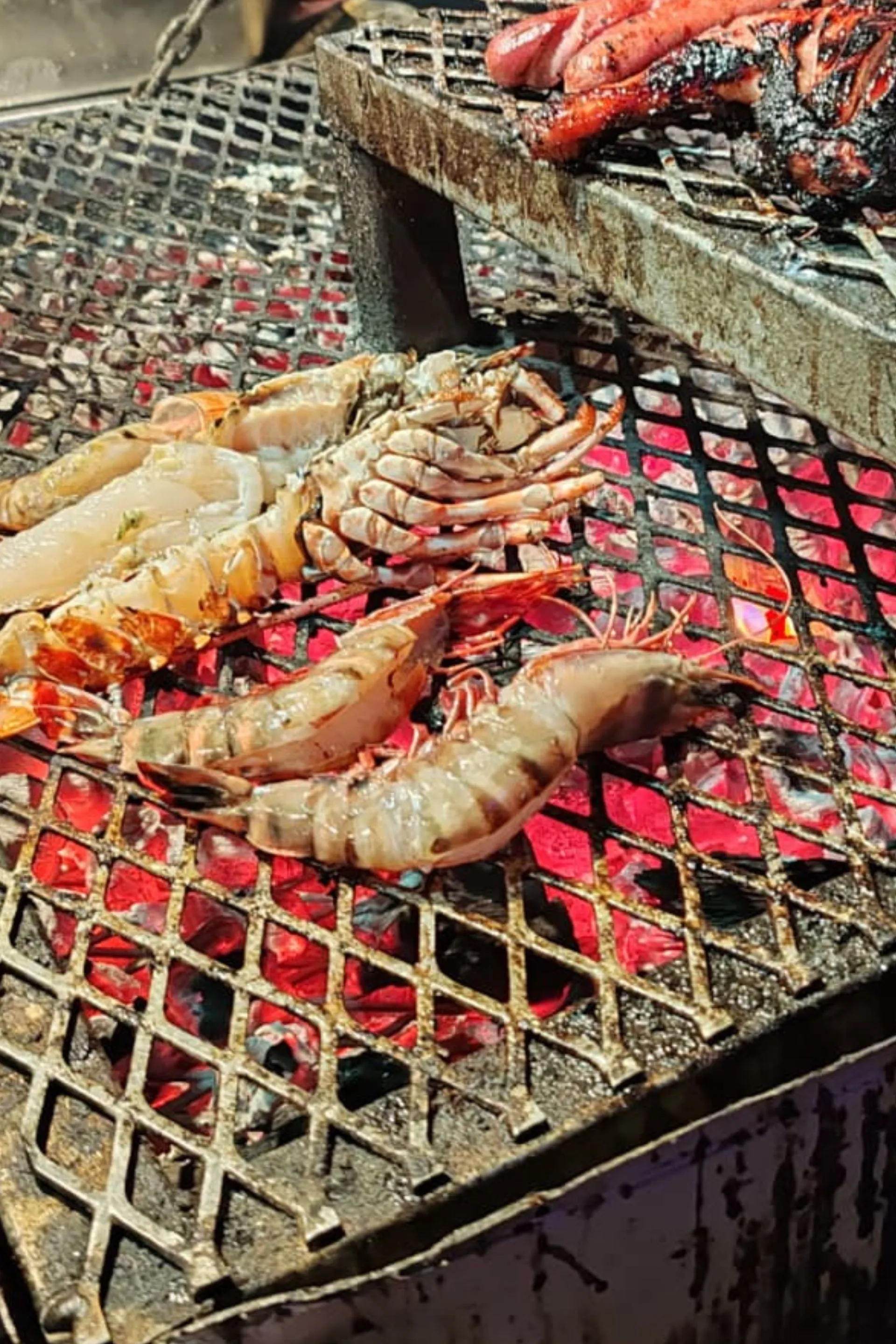 Fresh Mauritian seafood platter