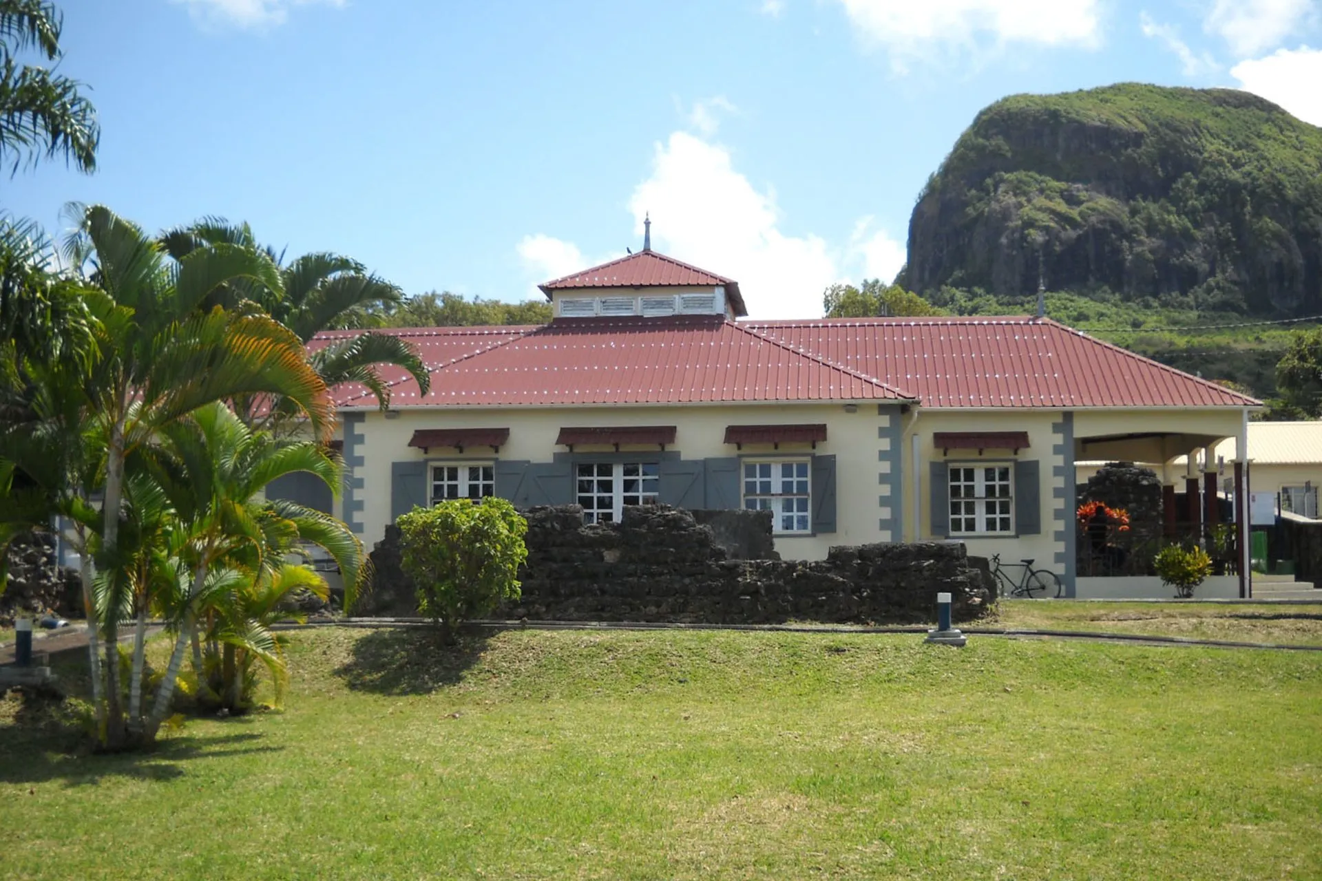 Frederik Hendrik Museum ruins in Vieux Grand Port, Mauritius