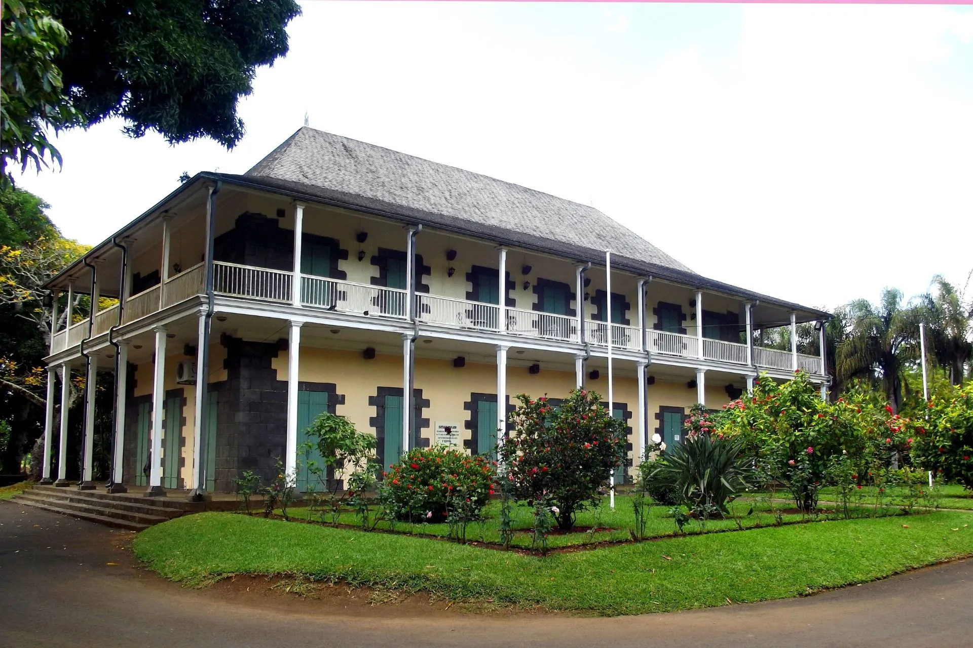 Chateau in Sir Seewoosagur Ramgoolam Botanical Garden, Mauritius
