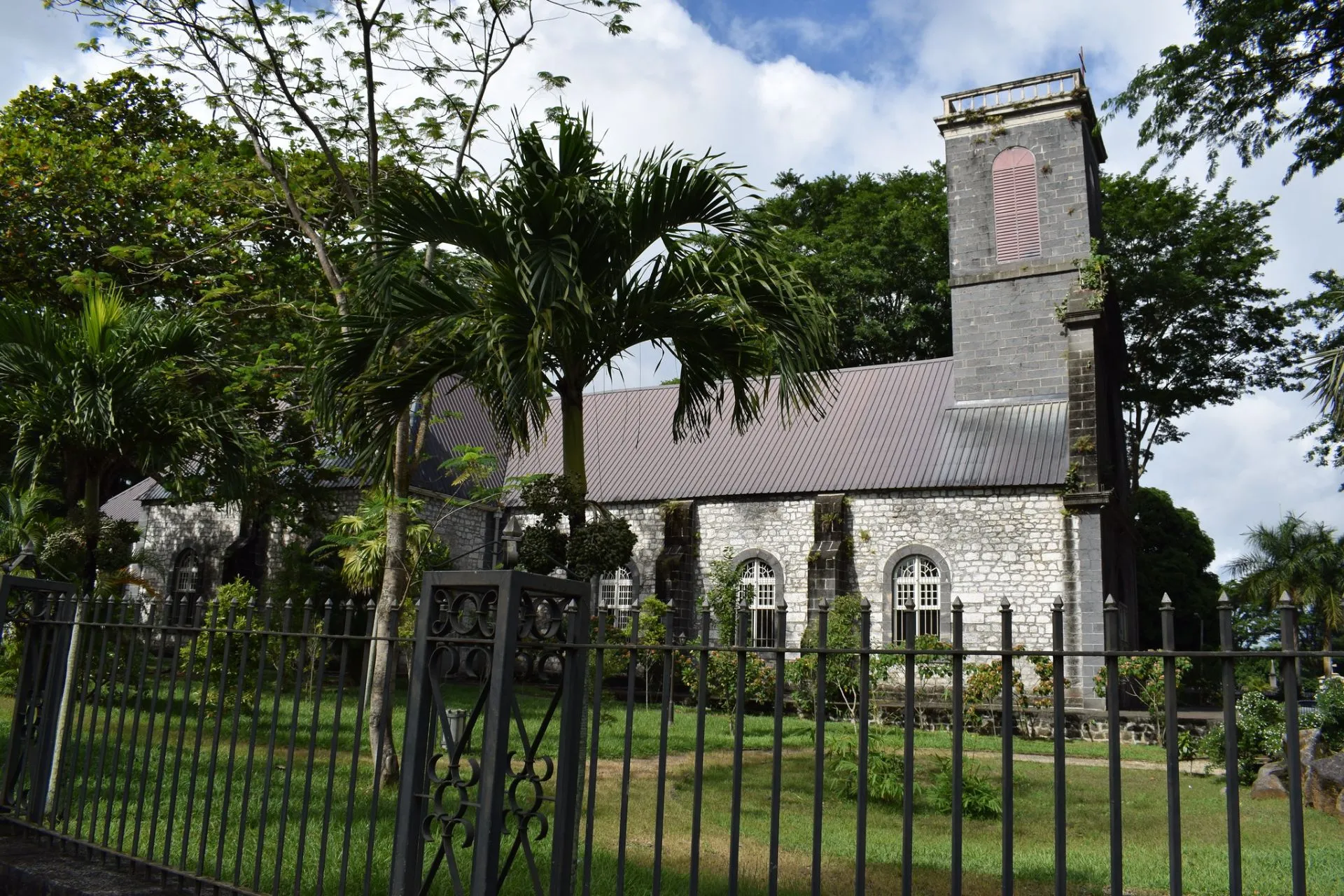 St Francis of Assisi Church exterior, Pamplemousses District, Mauritius