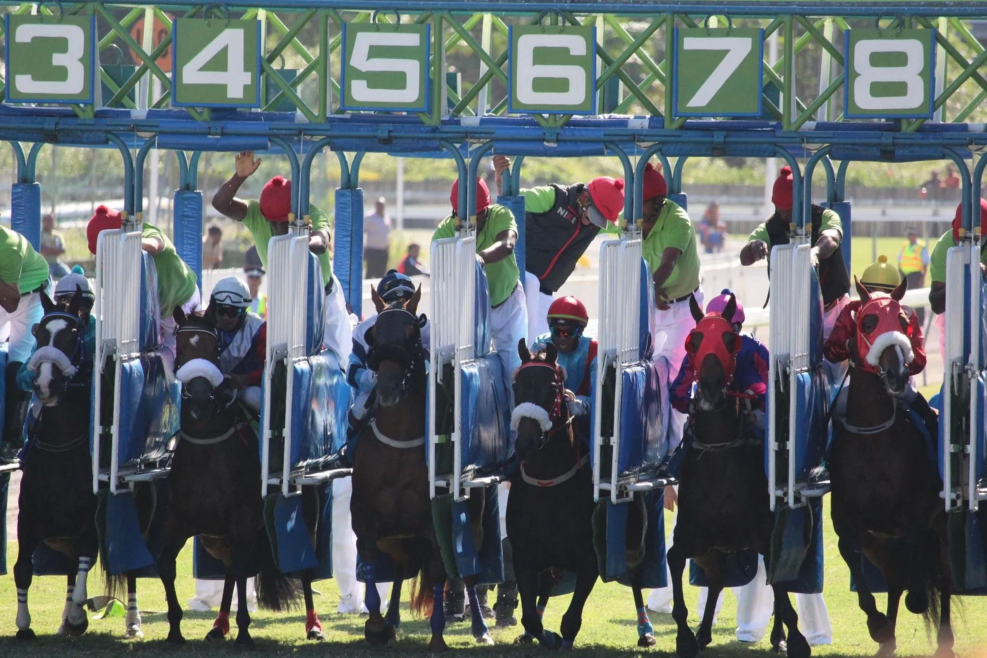 Champ de Mars Horse Racing Starting Blocks, Port Louis, Mauritius