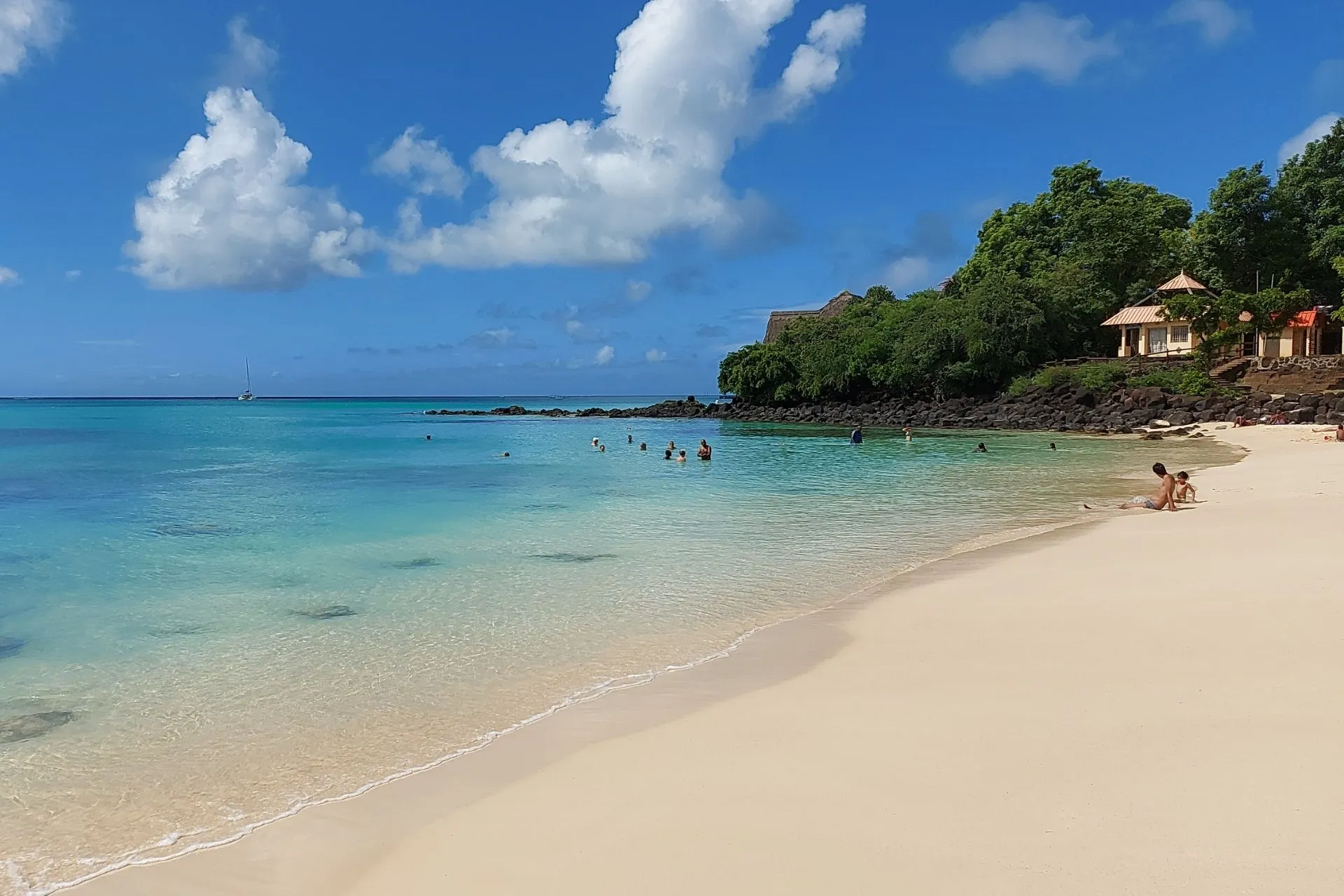 Grand Baie Public Beach, Rivière du Rempart District, Mauritius