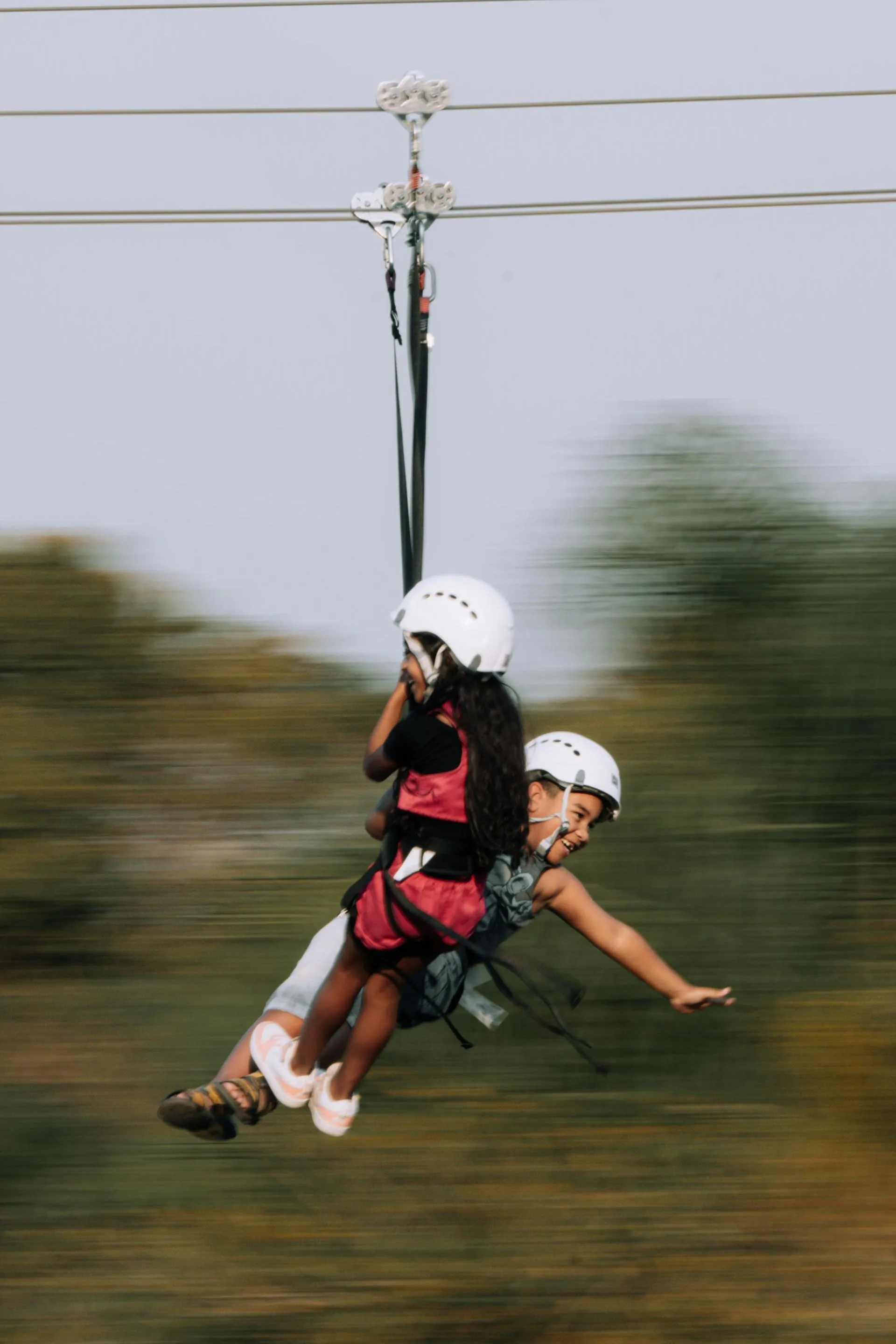 Illustrative zipline view, Savanne District, Mauritius