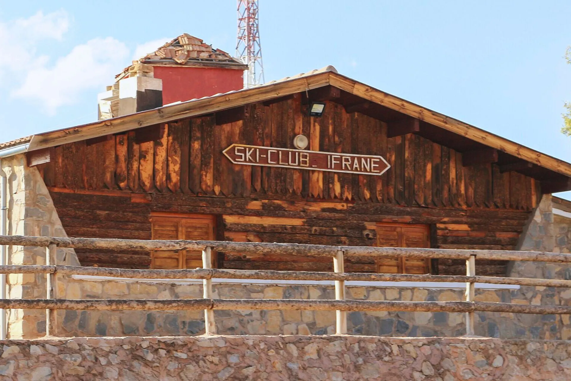 Michlifen Ski Slopes, Middle Atlas, Morocco