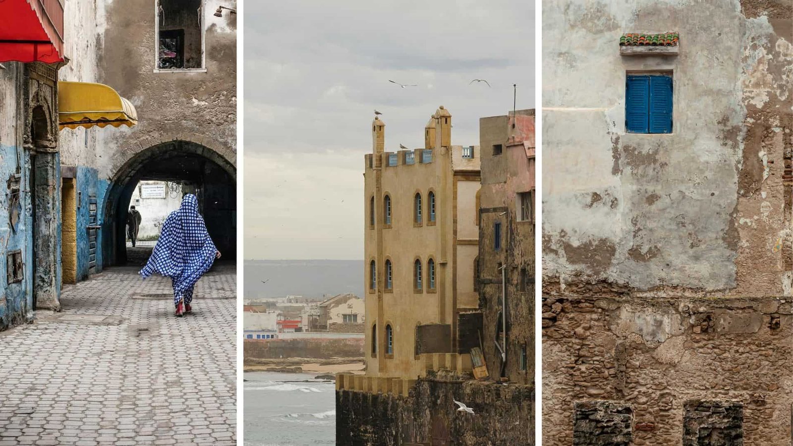 Street in Essaouira Medina, Morocco
