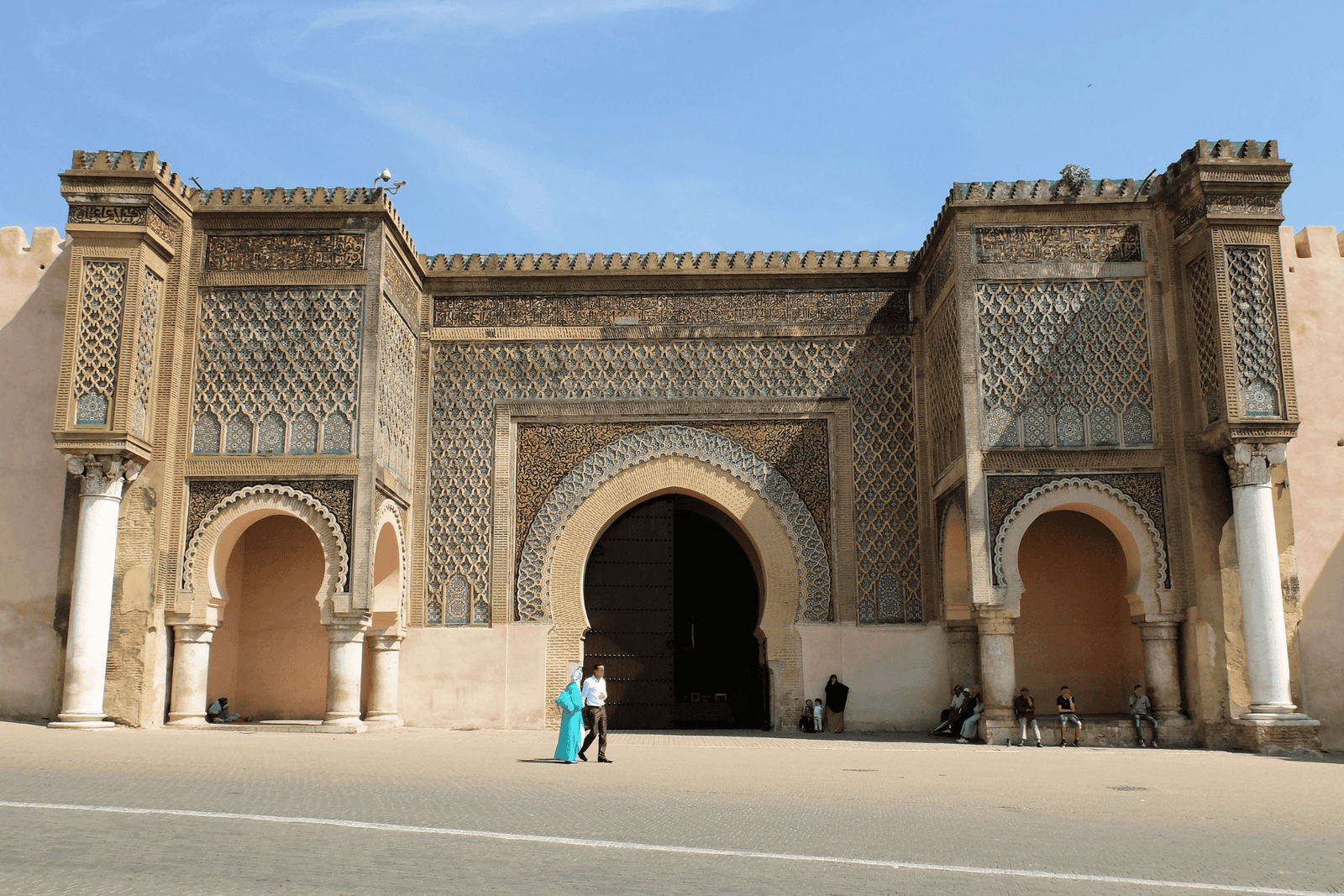 Bab Mansour in Meknes, Morocco