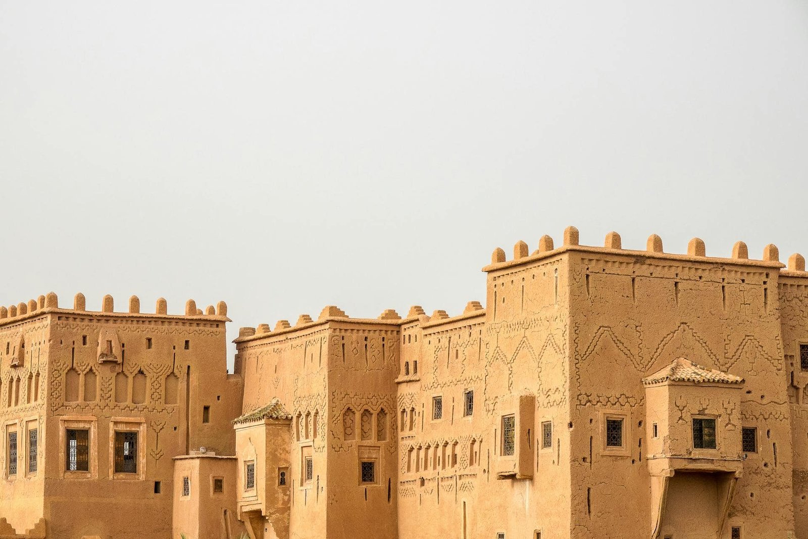 The Ancient Building Kasbah Taourirt in Ouarzazate, Morocco