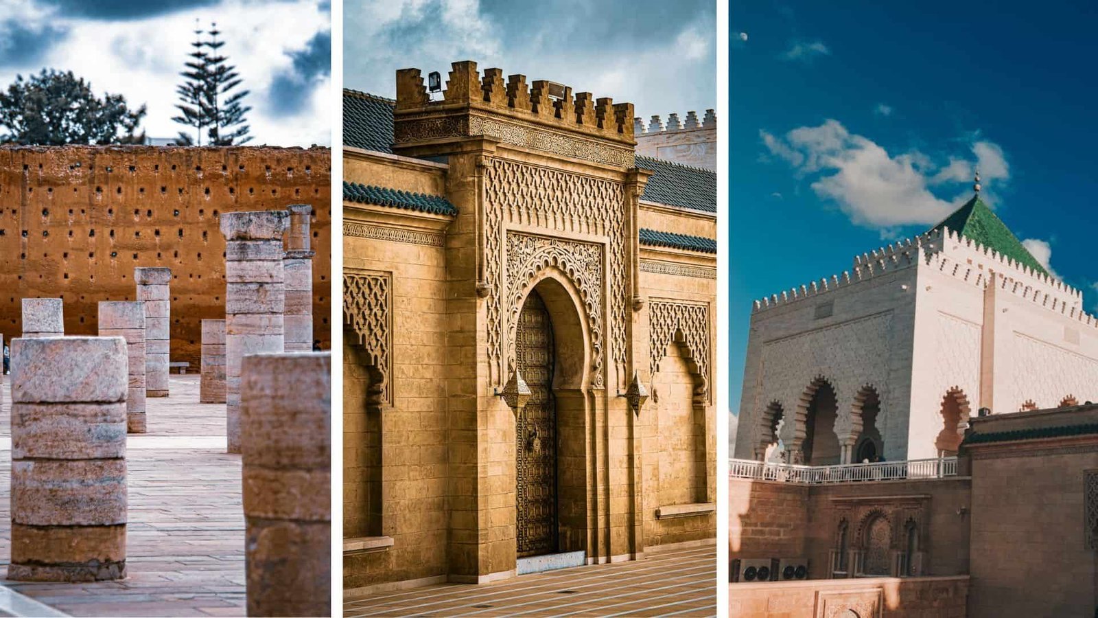 The Mausoleum of Mohammed V in Rabat, Morocco