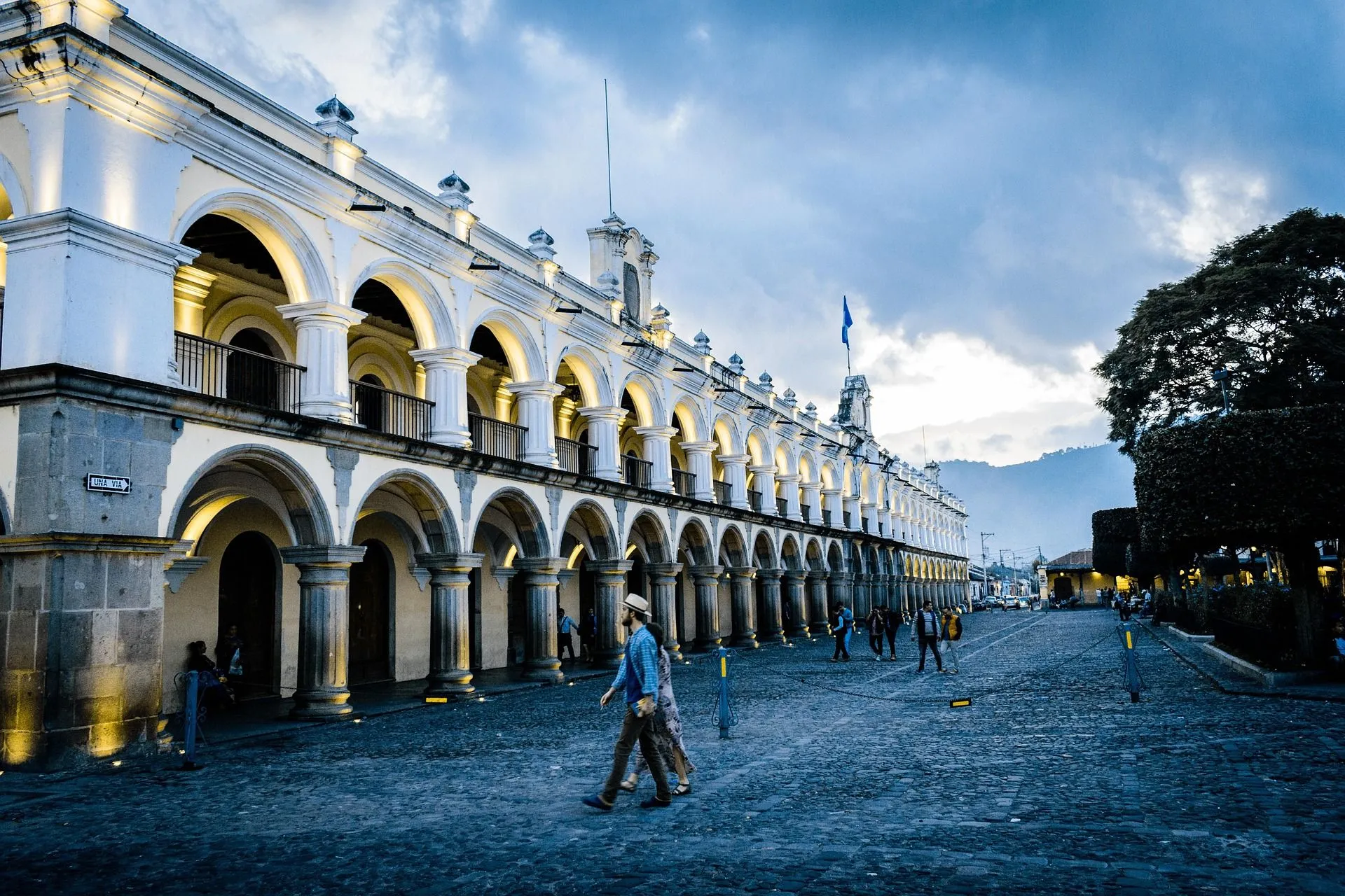 Central Park in Antigua Guatemala