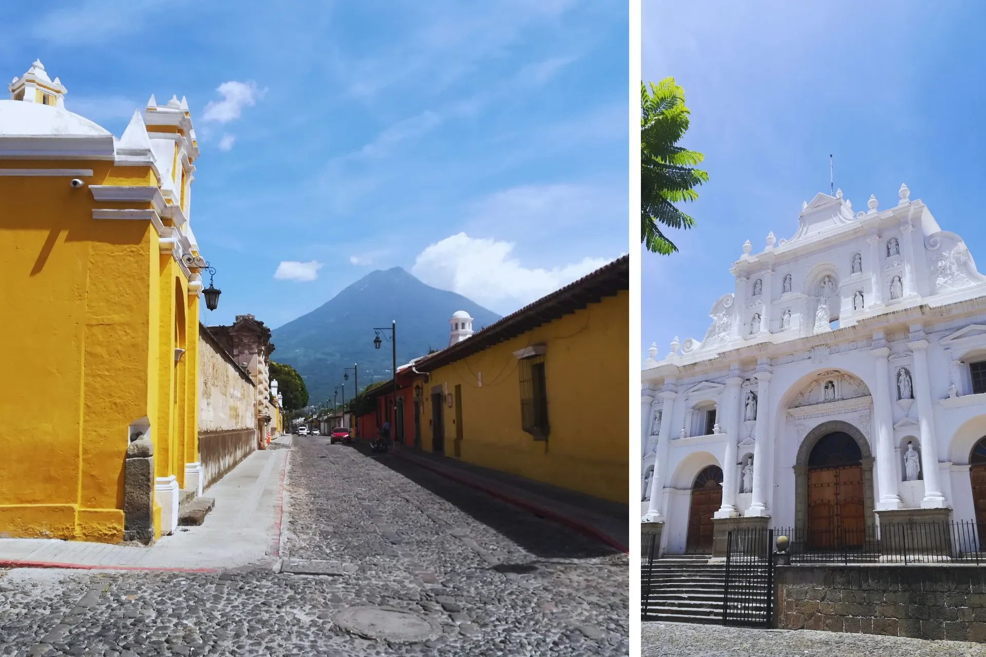 Different streets of Antigua Guatemala, Guatemala