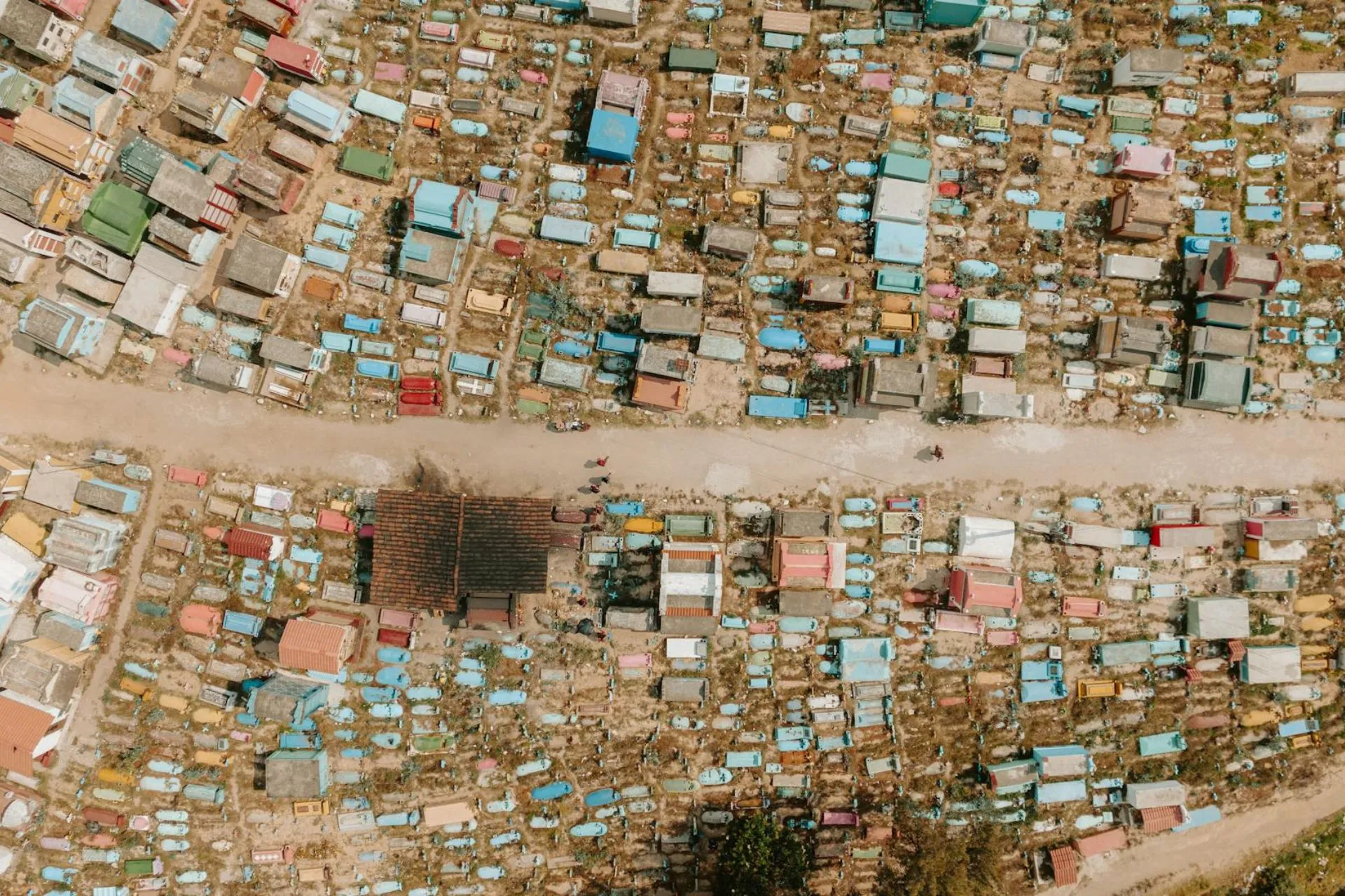 Chichicastenango colorful Cemetery, Guatemala