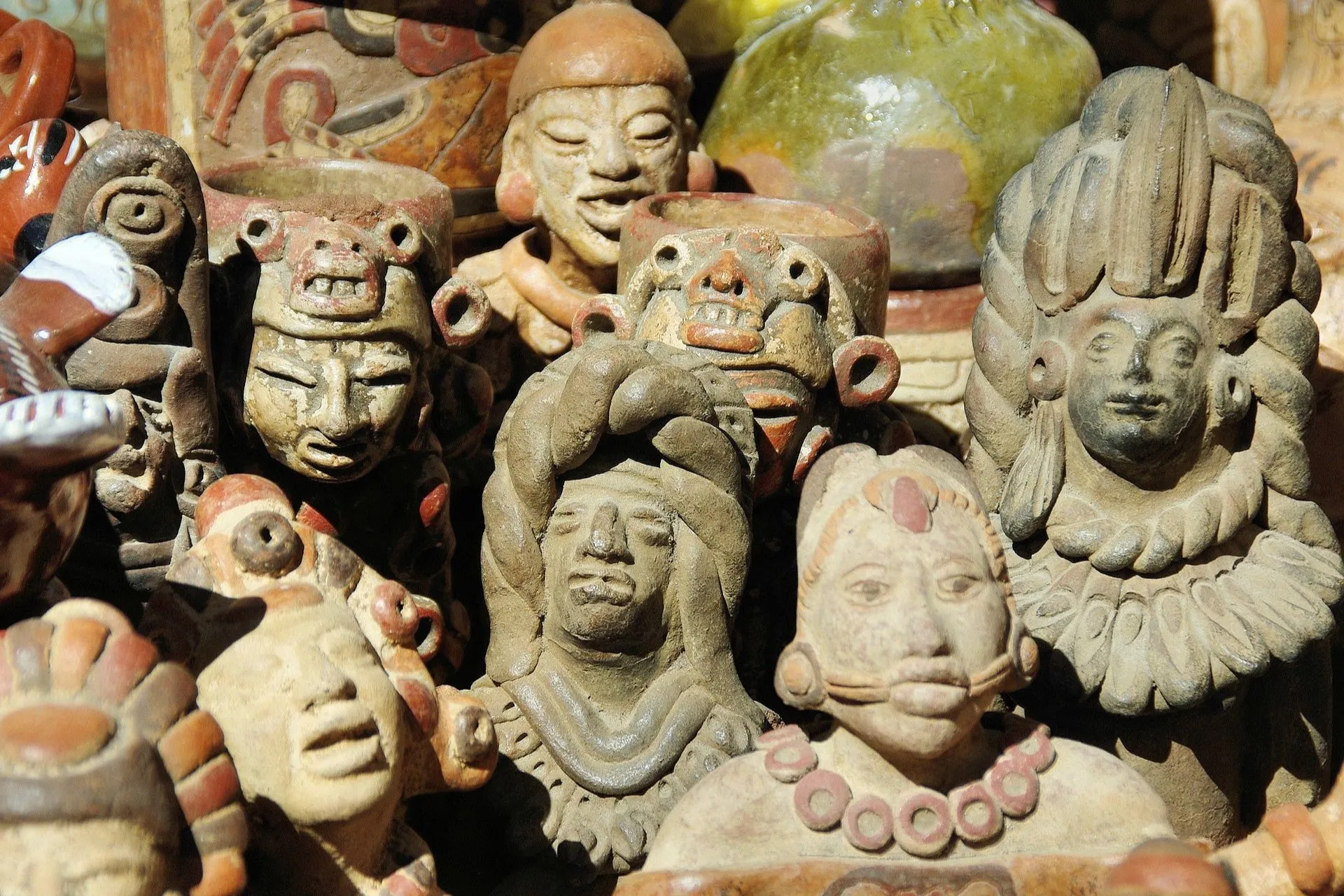 Chichicastenango Market Textiles near Lake Atitlán, Guatemala
