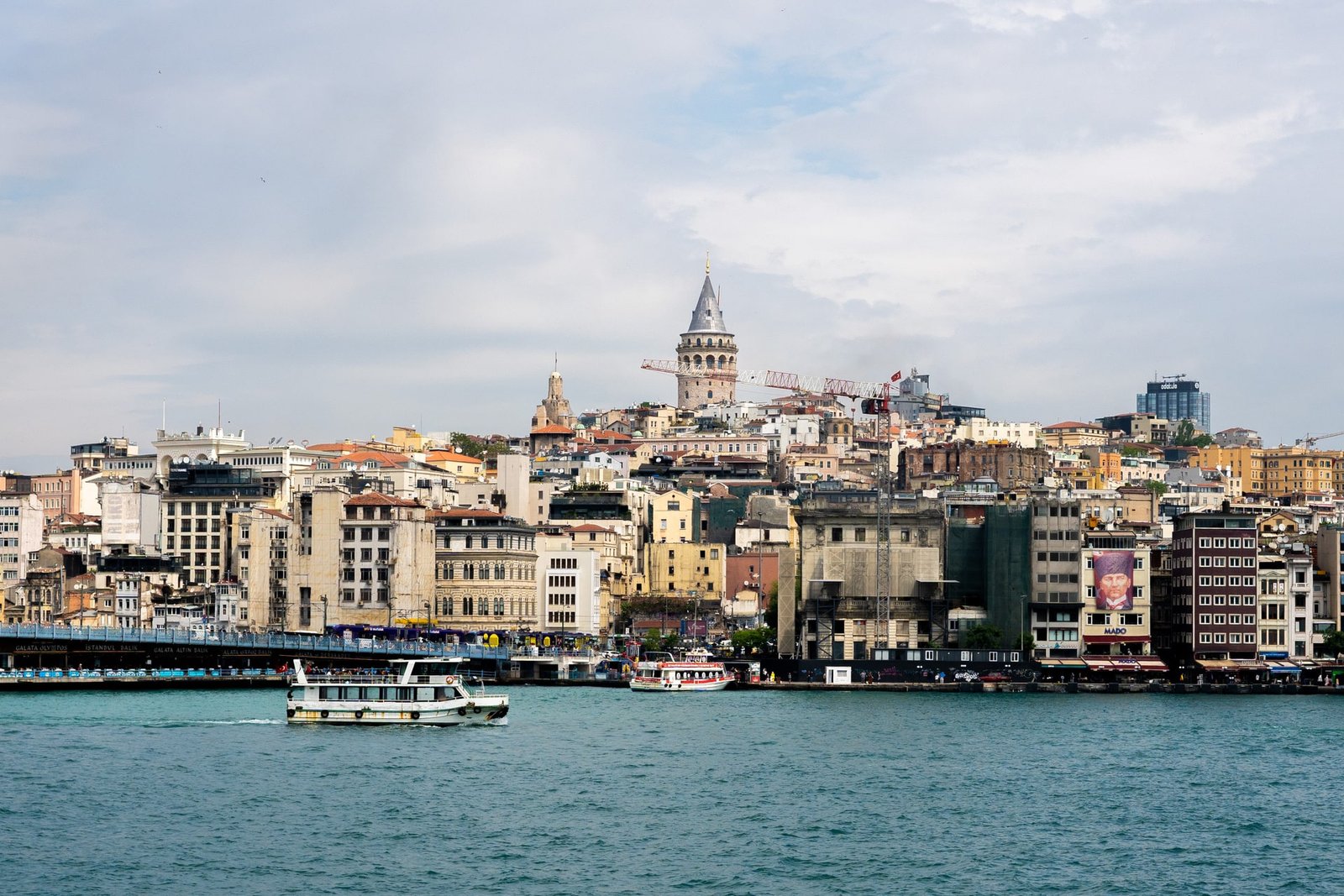 Golden Horn Galata Tower Istanbul
