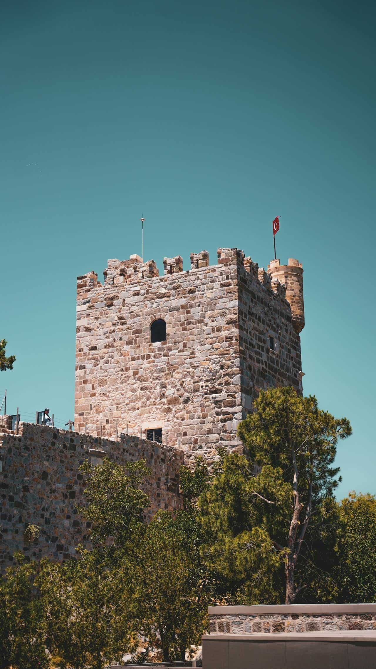 Castle Tower of the Bodrum Kalesi, Türkiye