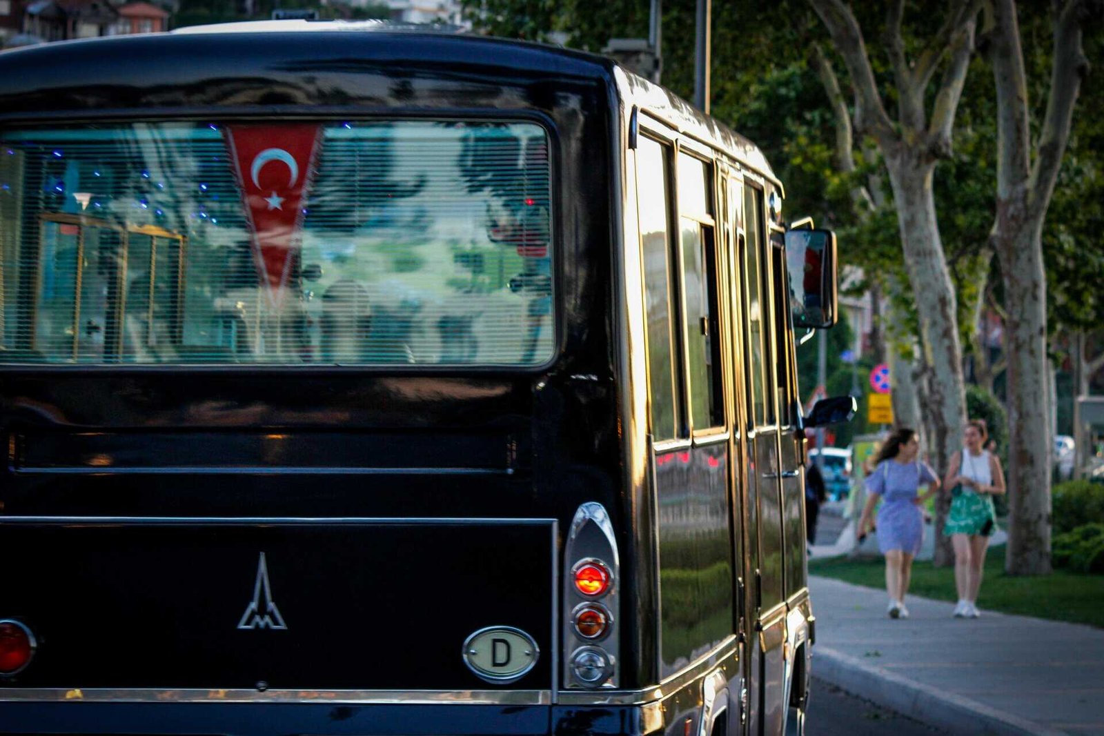 Minibus with Turkish Flag, Türkiye