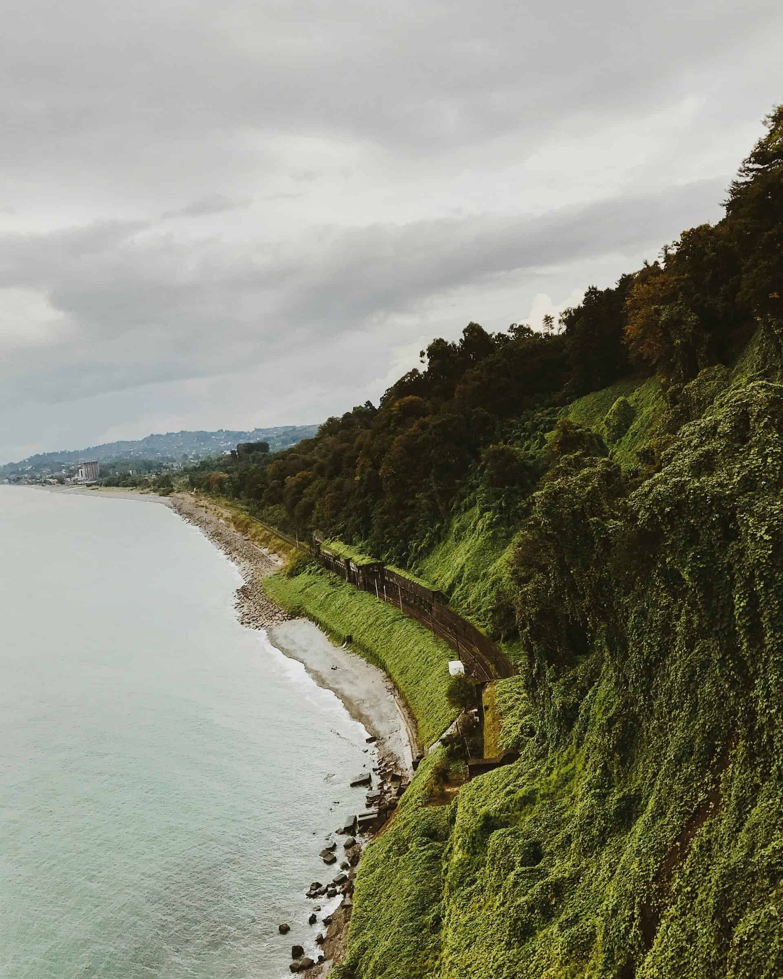 Batumi Botanical Garden famous Viewpoint on the Coastline, Georgia