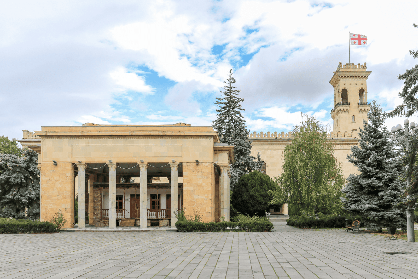 Building of the Stalin Museum in Gori, Georgia