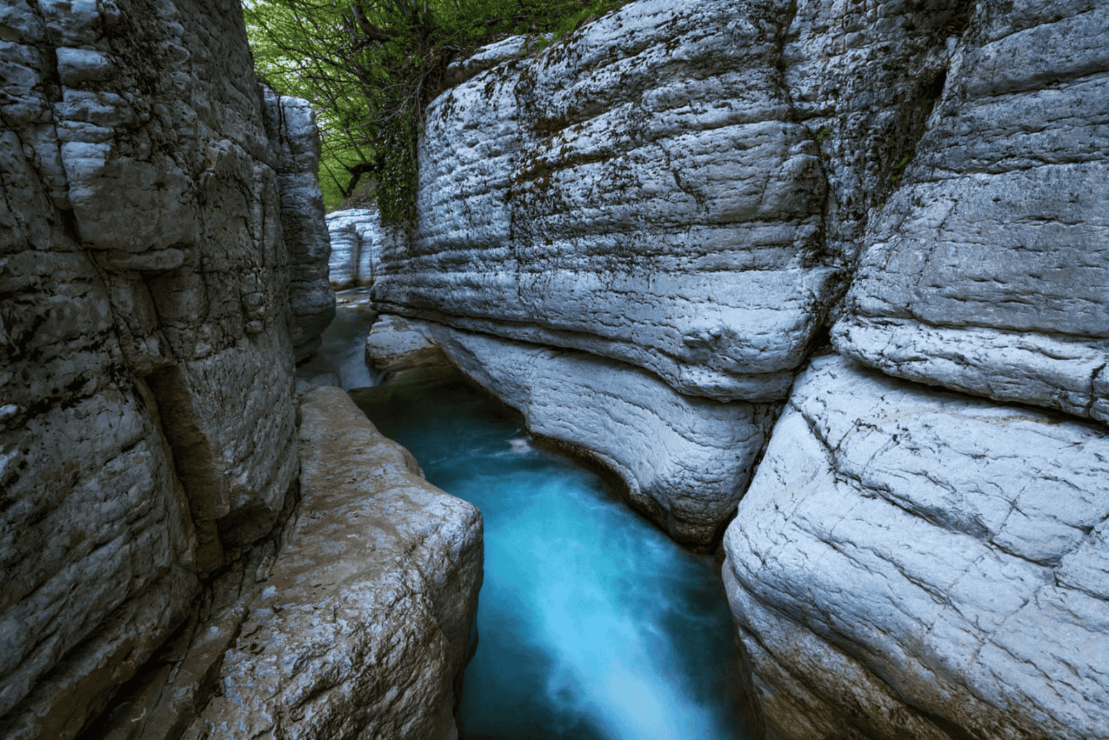 Okatse Canyon in Kutaisi, Georgia