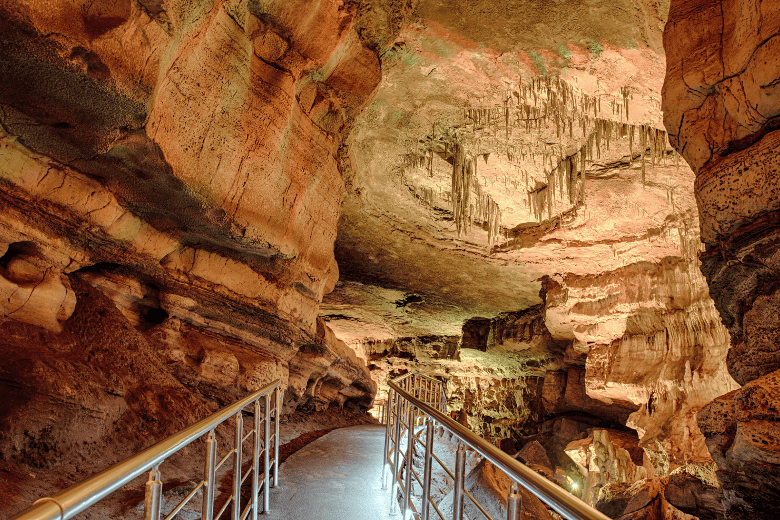 A Cave in the Sataplia Nature Reserve in Kutaisi, Georgia