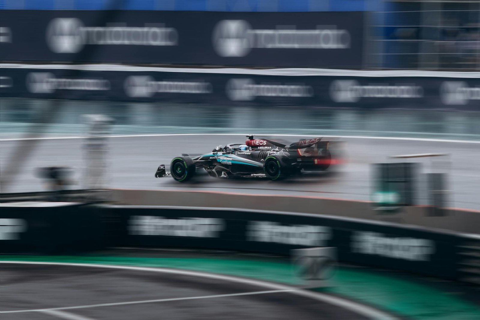 Mercedes F1 during the Grand Prix, Monaco