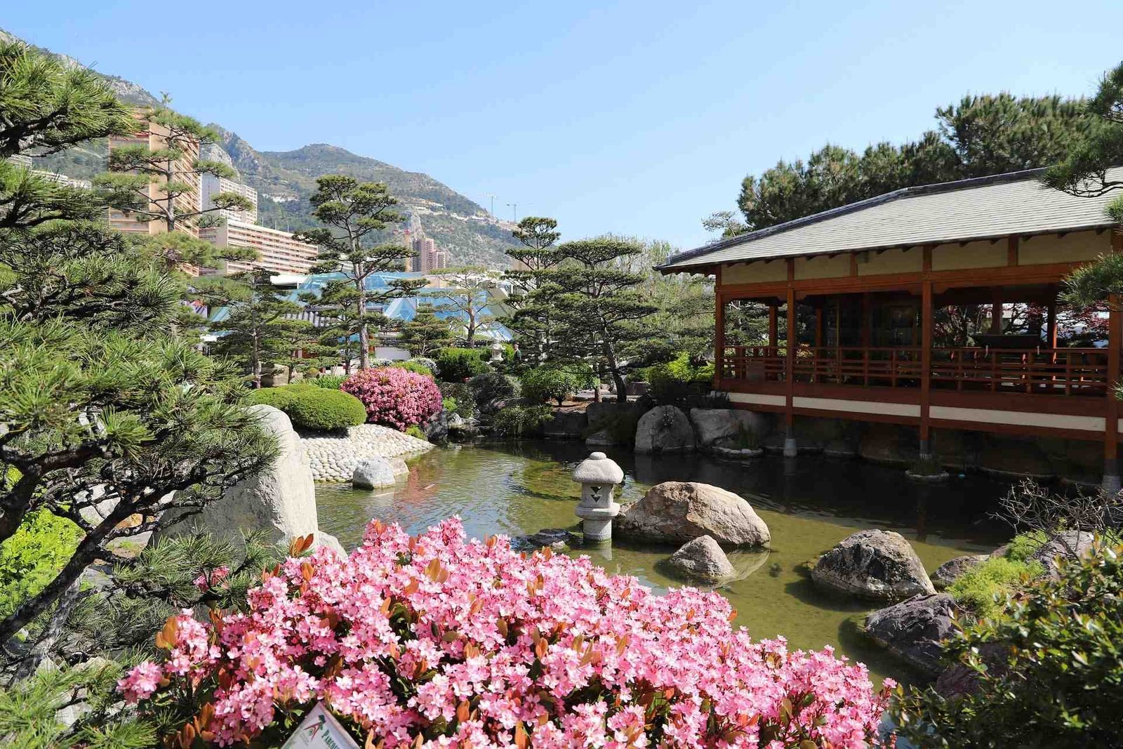 Japanese Garden in Monaco