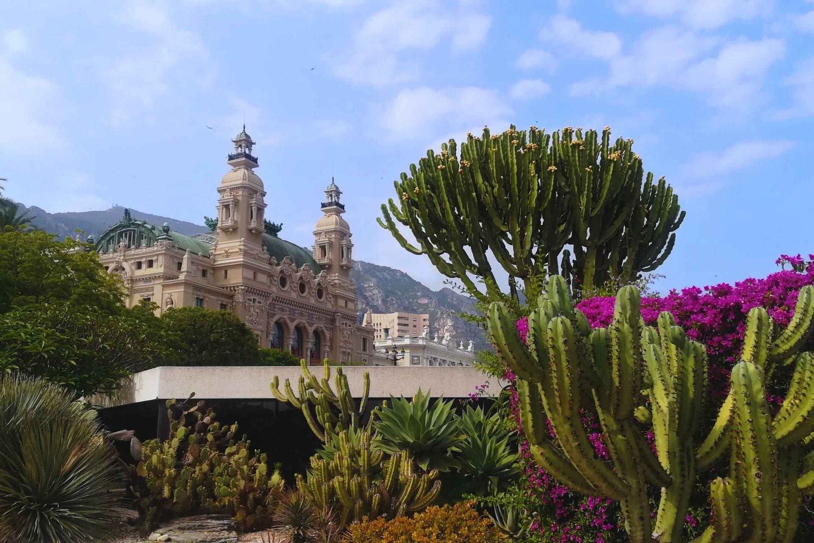 Monte-Carlo view on the Casino, Monaco