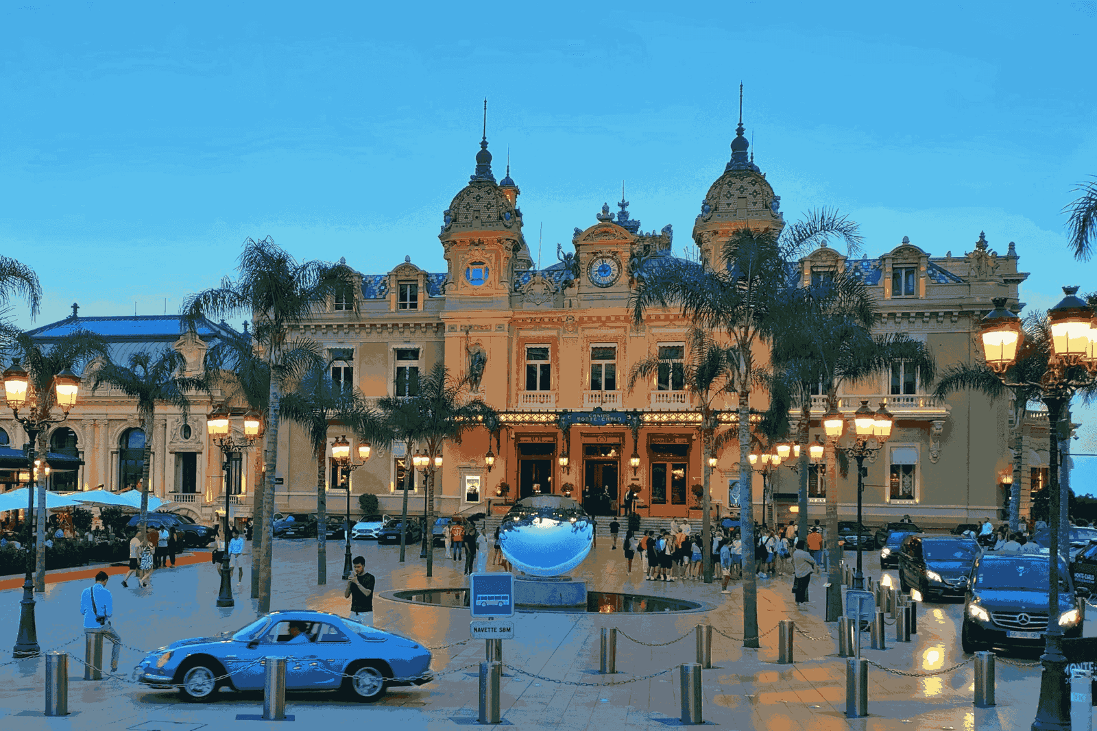 Exterior of the Monte-Carlo Casino, Monaco