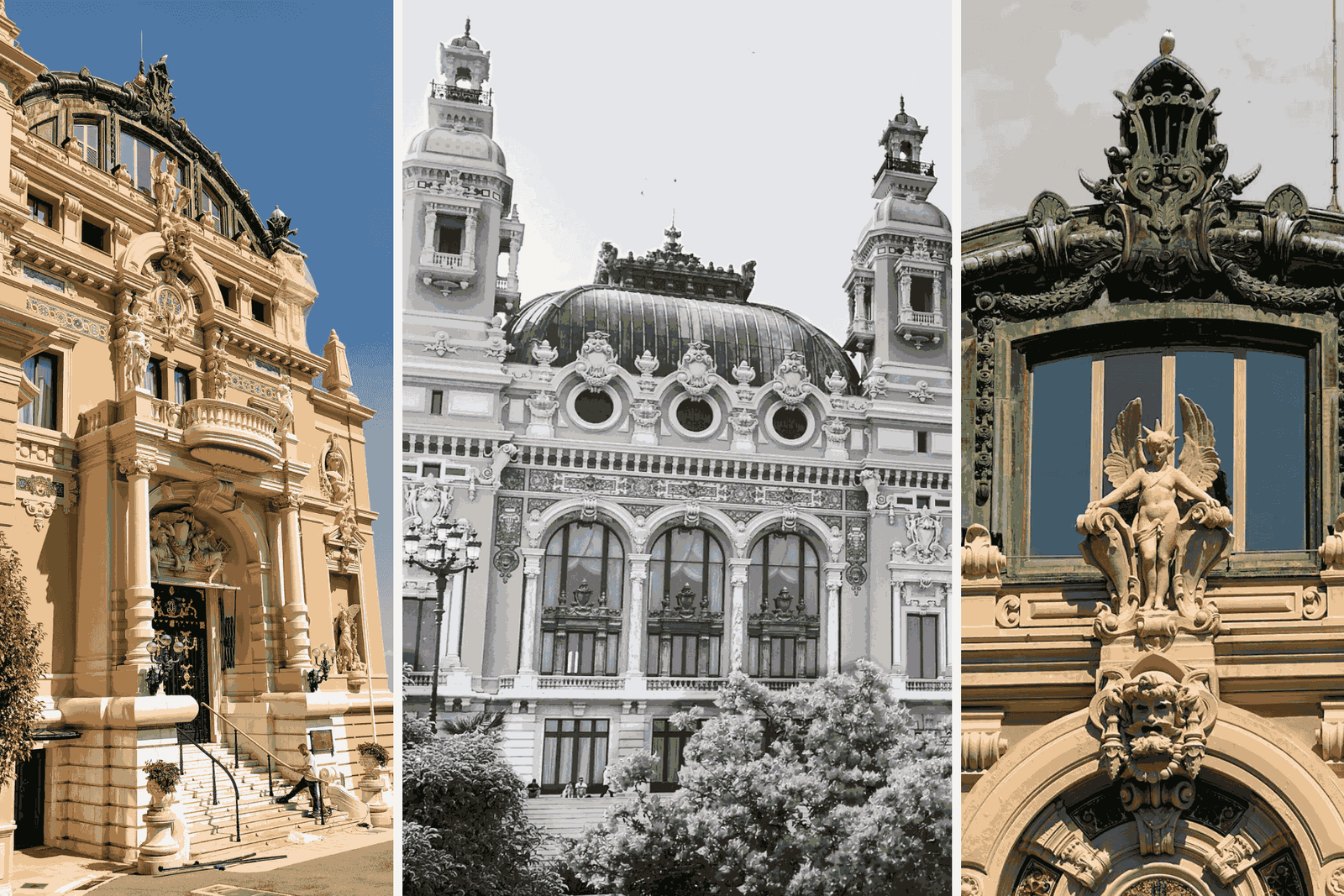 Salle Garnier Opera House in Monte Carlo, Monaco