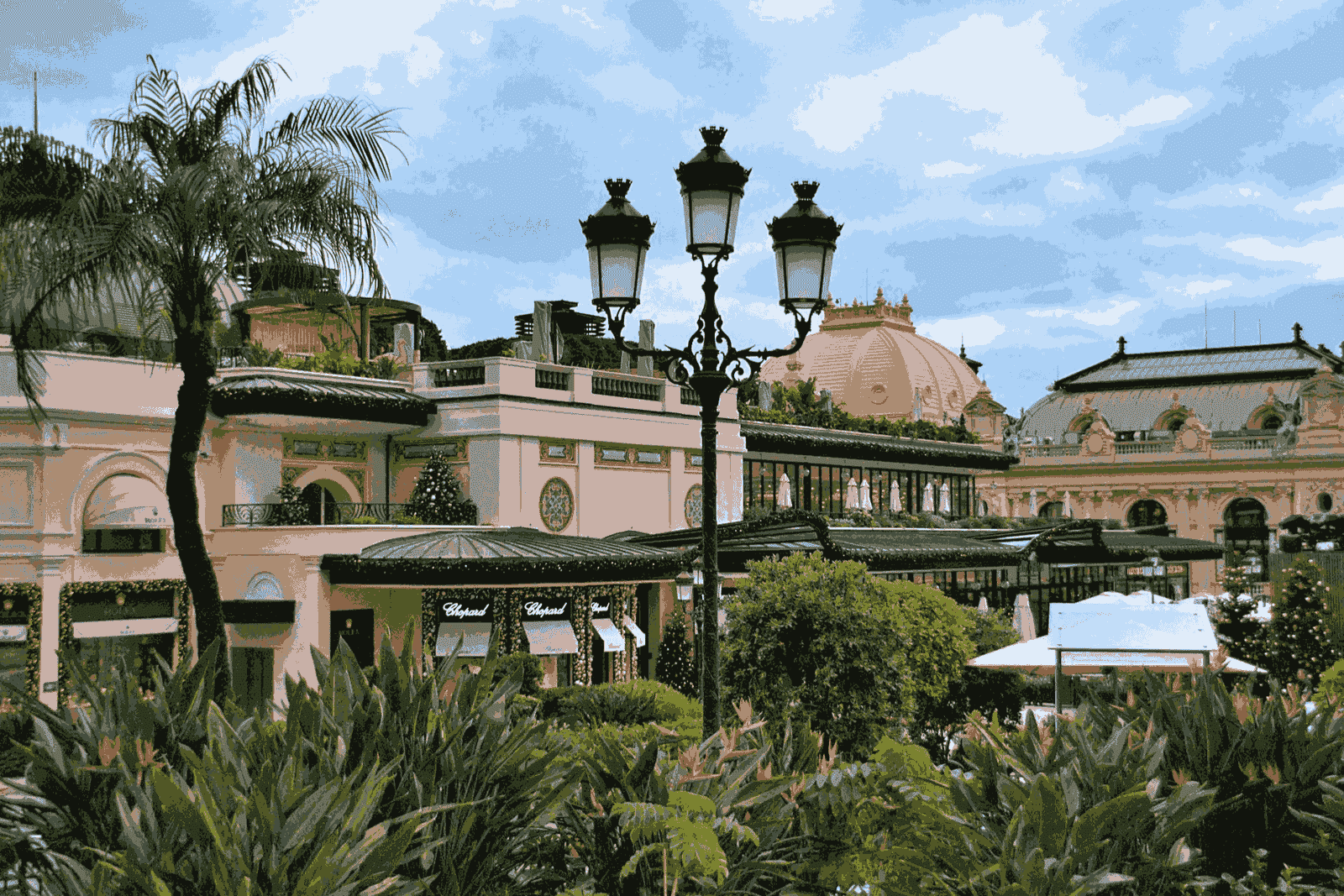 Place du Casino in Monte Carlo, Monaco