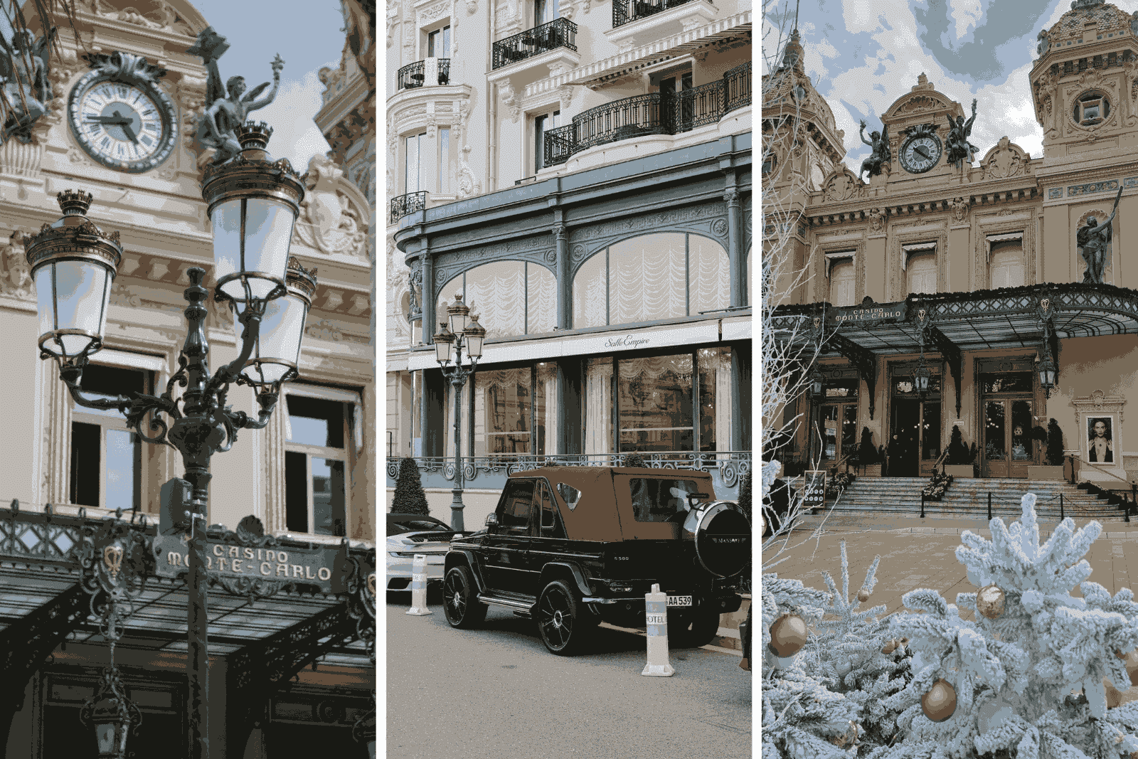 Different views of Monte-Carlo, Monaco