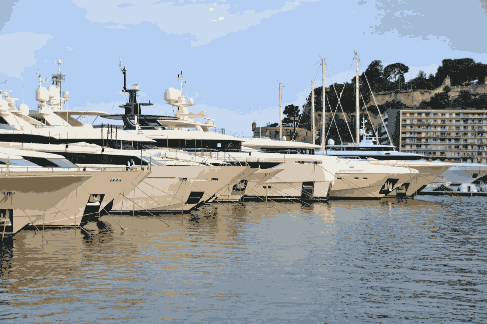 Monaco Yacht Club at Port Hercules, Monaco