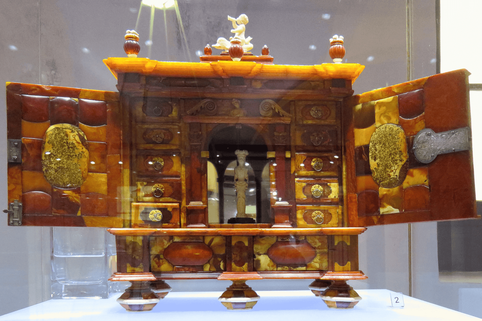 A piece of Art in the Museum of Amber in Gdańsk, Poland