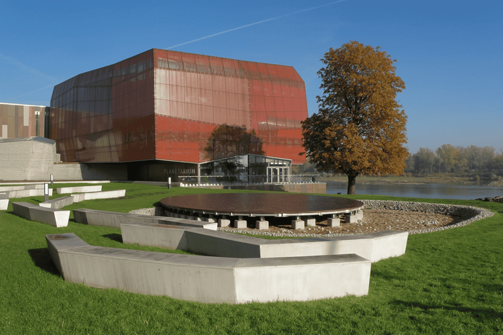 Building of the Centrum Nauki Kopernik in Warsaw, Poland