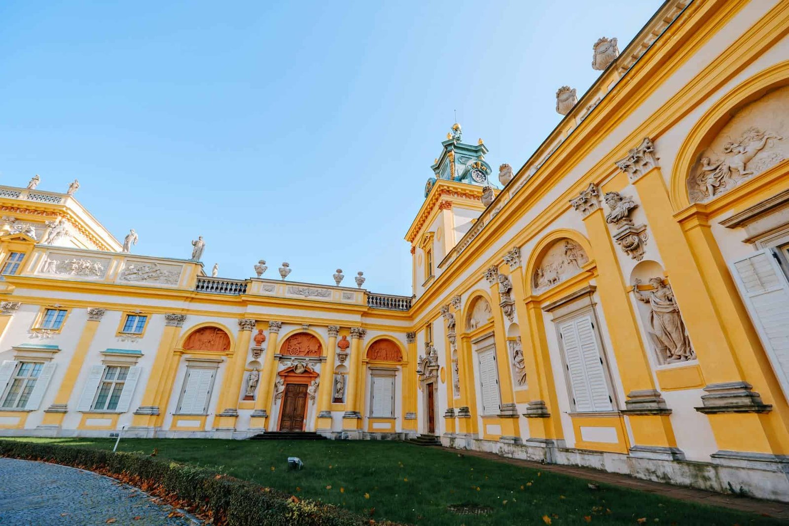 The Museum of King Jan III's Palace at Wilanów in Warsaw, Poland